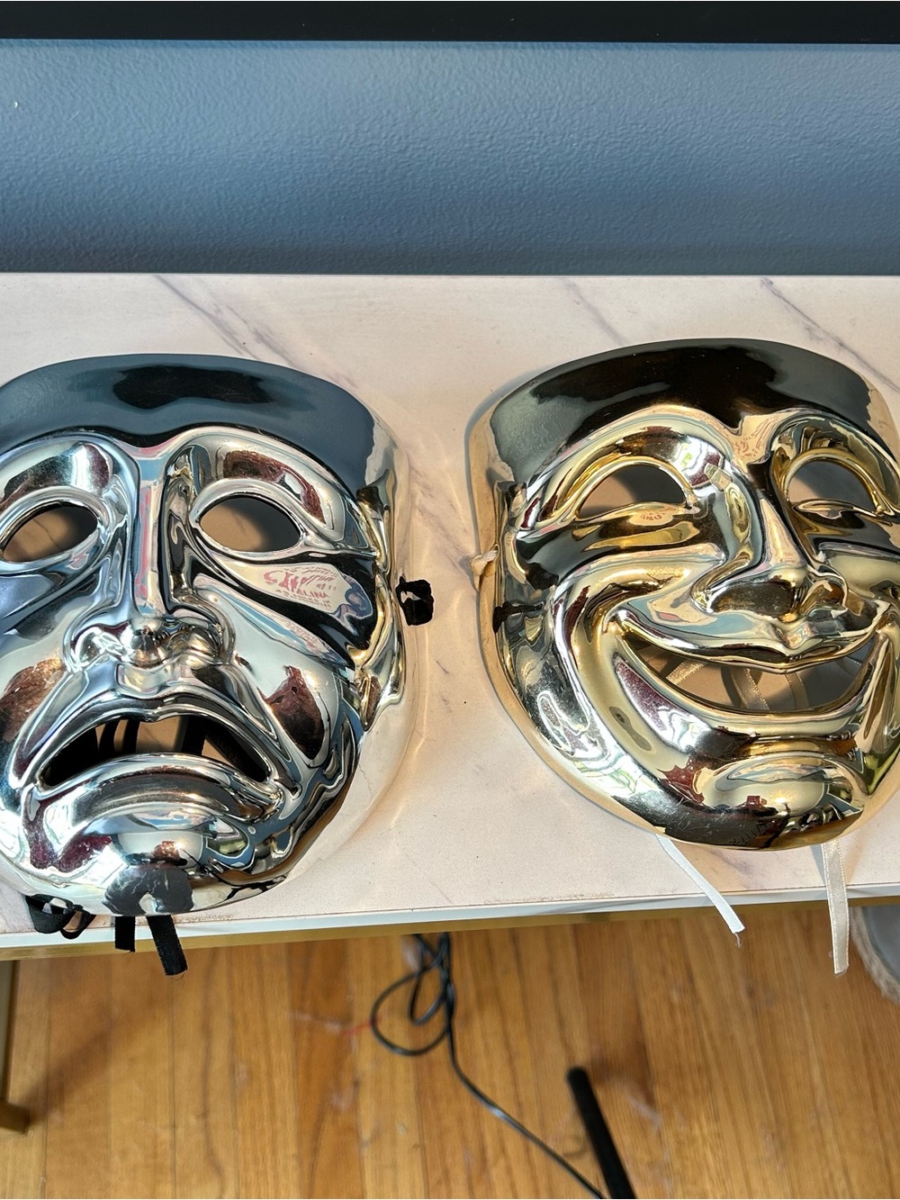 Vandor Handcrafted the comedy and tragic masks duo